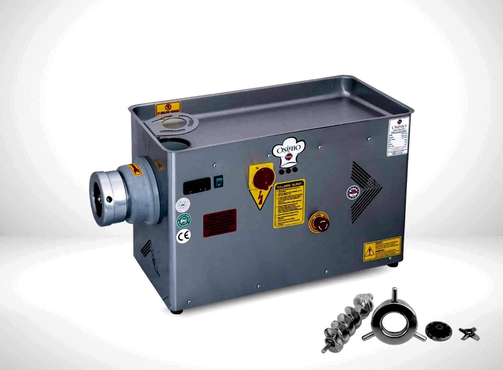 22-32 No Refrigerated Chrome Meat Mincing Machine